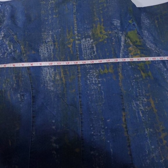 Get Lucky USA Denim Bling Jacket Upcycle Look - Picture 8 of 10